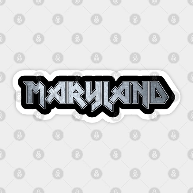 Maryland Sticker by KubikoBakhar
